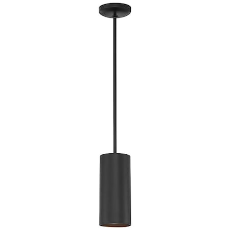 Access Lighting Pilson, LED Pendant, Matte Black Finish, Steel 29001LEDDLP-MBL